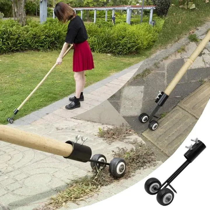 Joint Weeder Double-Wheel Iron Head