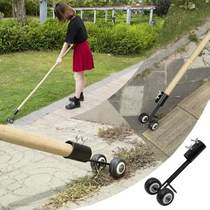 Joint Weeder Double-Wheel Iron Head