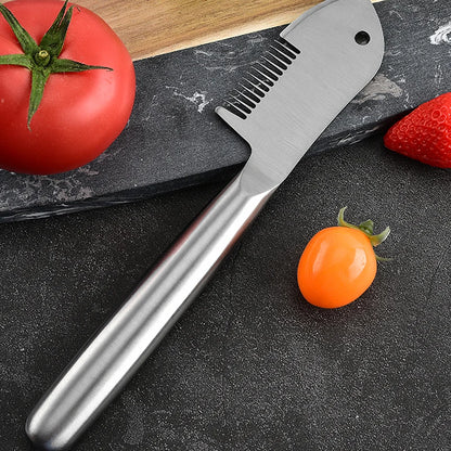Julienne Peeler Stainless Steel Serrated Blade Dishwasher Safe