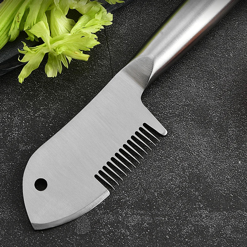 Julienne Peeler Stainless Steel Serrated Blade Dishwasher Safe