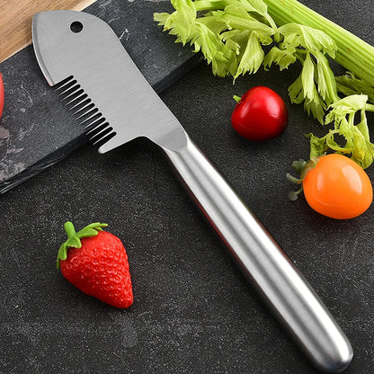 Julienne Peeler Stainless Steel Serrated Blade Dishwasher Safe