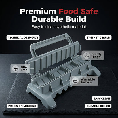 Kebab Press Non-Stick Food-Safe Easy Fill