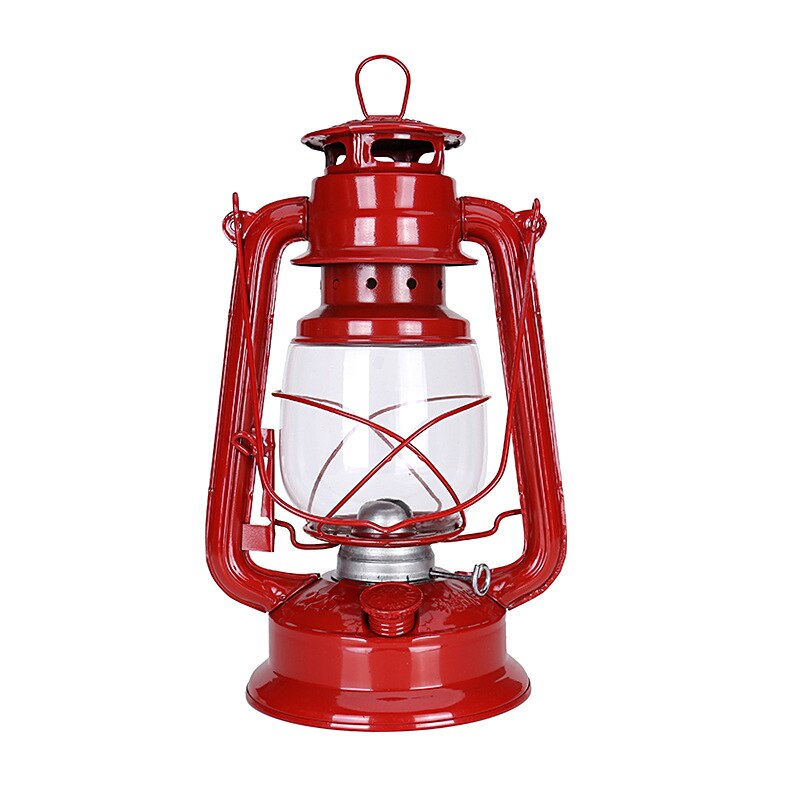 Kerosene Lantern Metal Shade Weatherproof Portable Handle