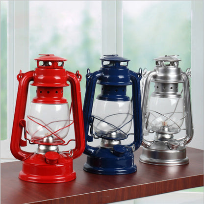 Kerosene Lantern Metal Shade Weatherproof Portable Handle