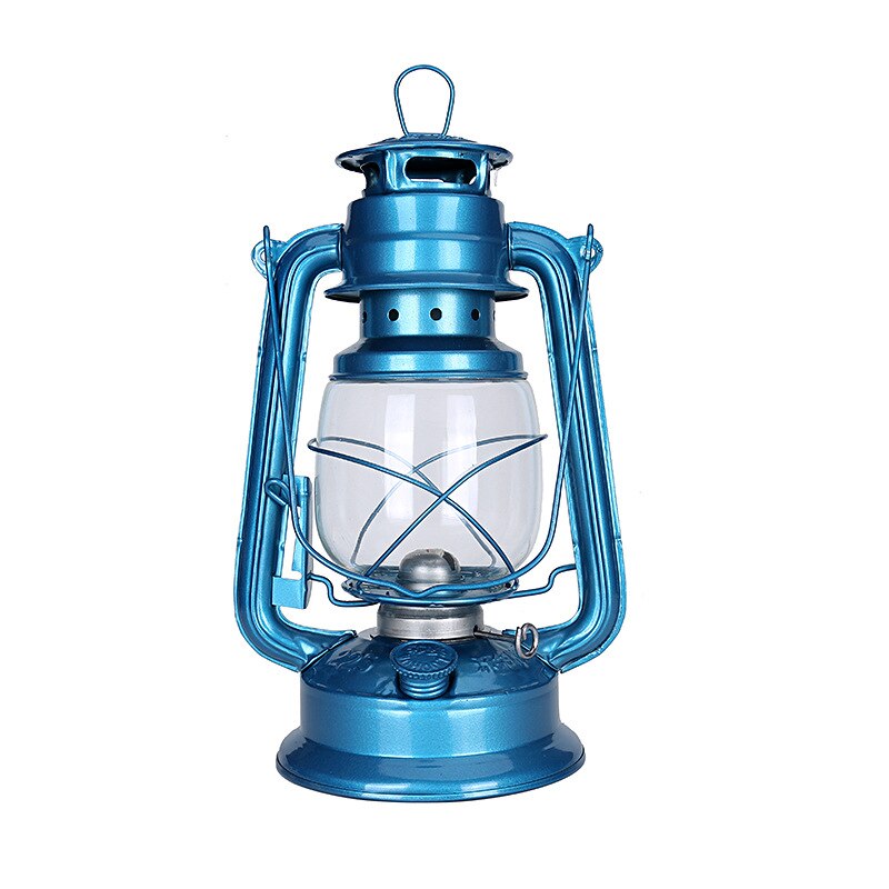 Kerosene Lantern Metal Shade Weatherproof Portable Handle