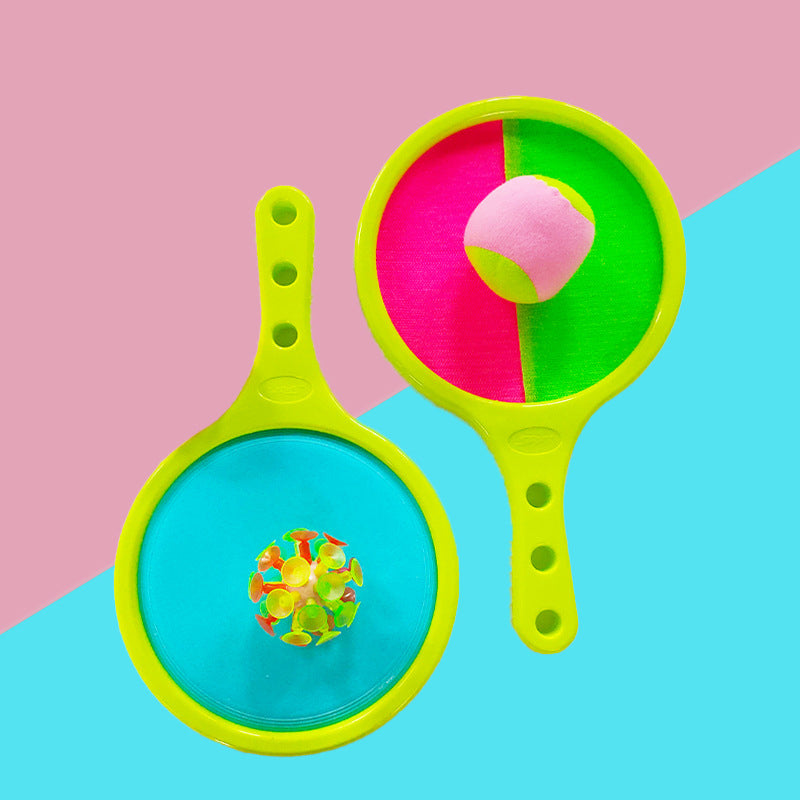 Kids Catch Set Double-Sided Velcro Paddles & Balls