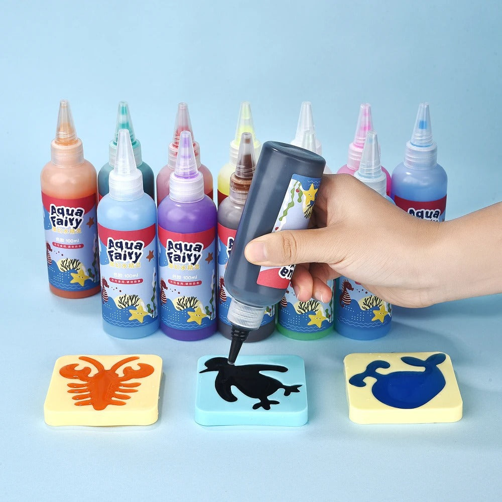 Kids Craft Kit Eight Underwater Molds & Water-Soluble Colors