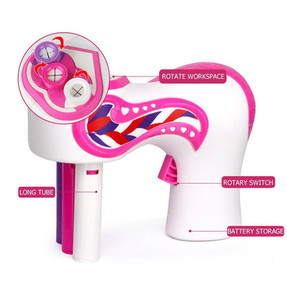 Kids Hair Braider Automatic One-Button Gentle On Hair