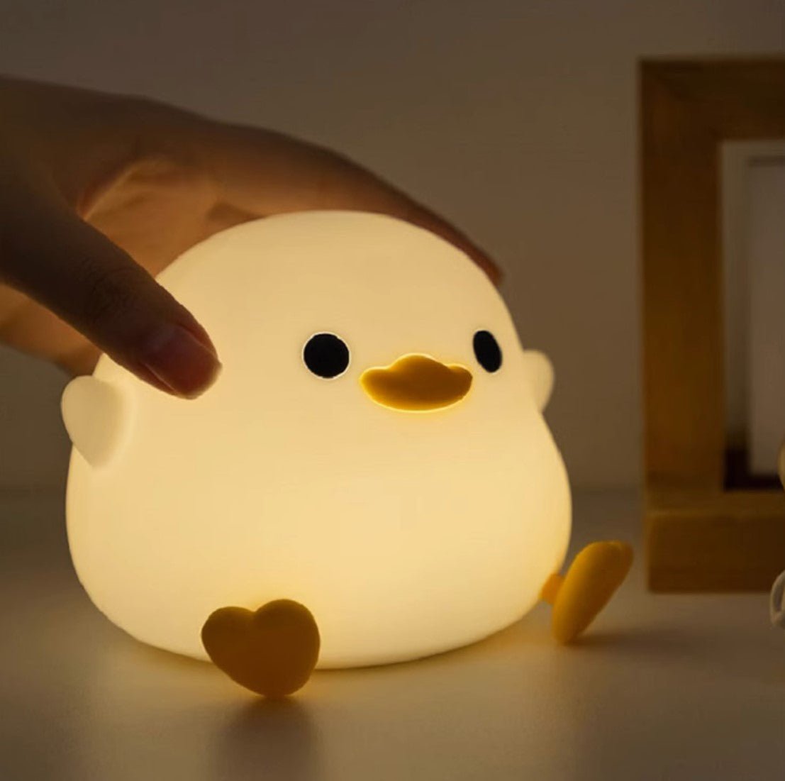 Kids Night Light Cute Chick USB-C Rechargeable Touch Control