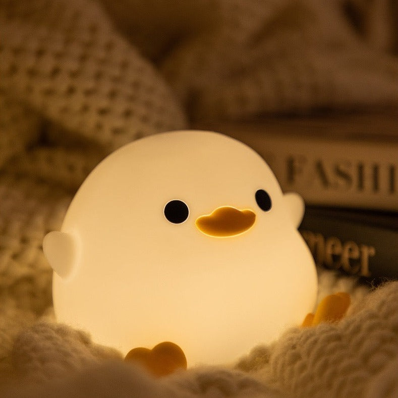 Kids Night Light Cute Chick USB-C Rechargeable Touch Control