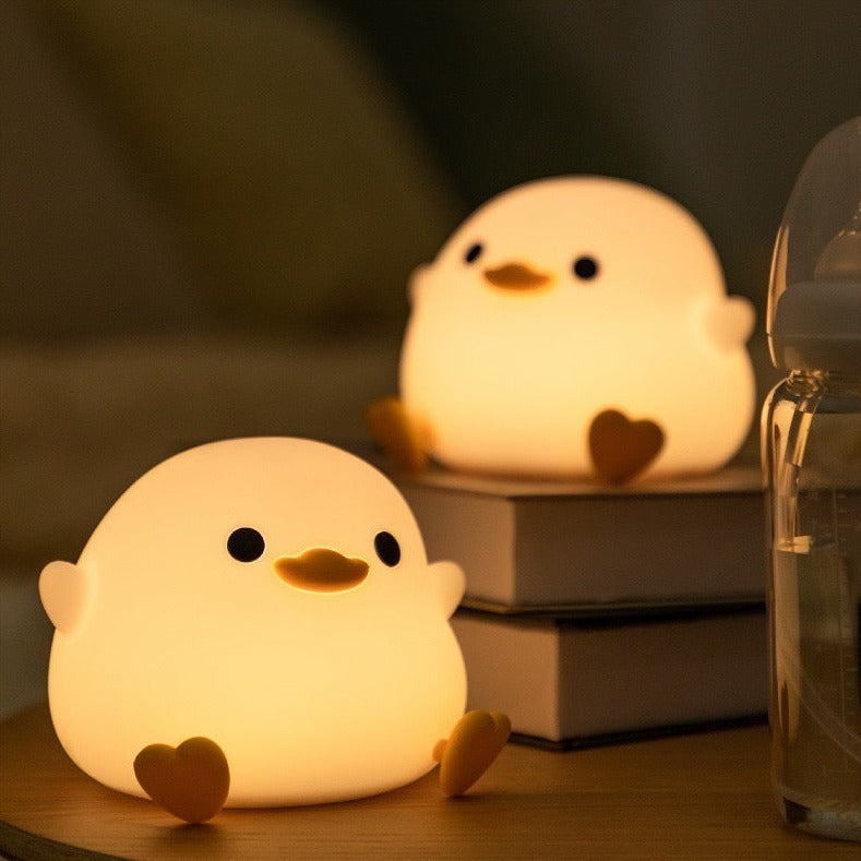 Kids Night Light Cute Chick USB-C Rechargeable Touch Control