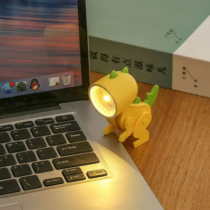 Kids Night Light Dinosaur Dimmable Warm LED Battery Powered
