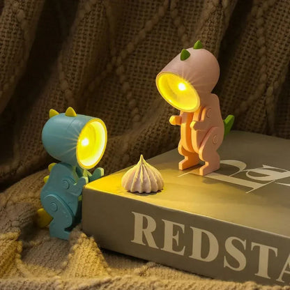 Kids Night Light Dinosaur Dimmable Warm LED Battery Powered
