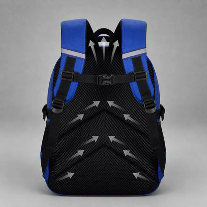 Kids School Backpack Astronaut Motif Water-Resistant & Padded Straps