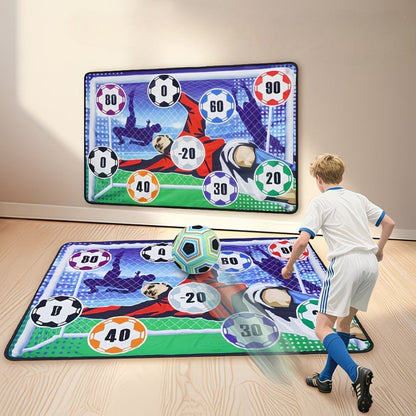 Kids Soccer Goal Adhesive Balls & Mounting Set