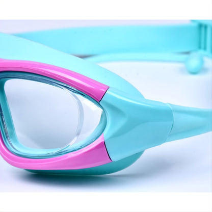 Kids Swim Goggles Anti-Fog & Leak-Proof Silicone Seal