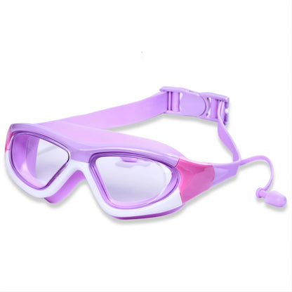 Kids Swim Goggles Anti-Fog & Leak-Proof Silicone Seal