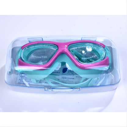 Kids Swim Goggles Anti-Fog & Leak-Proof Silicone Seal