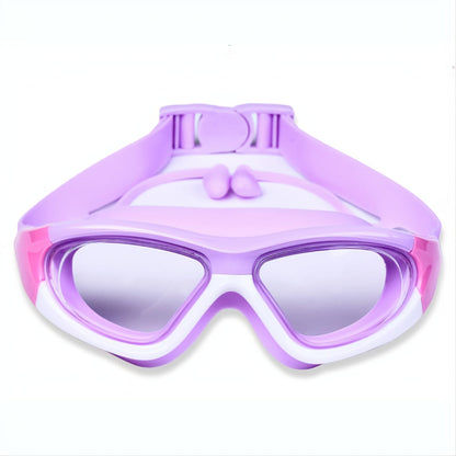 Kids Swim Goggles Anti-Fog & Leak-Proof Silicone Seal