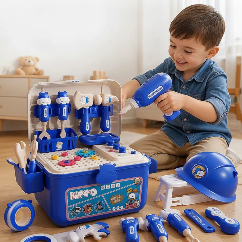 Kids' Tool Set Child-Sized 92 & 152-Piece