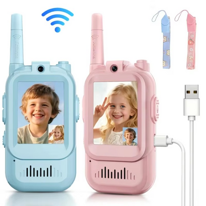 Kids Video Walkie-Talkie Set Live Video & Two-Way Voice