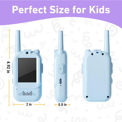 Kids Video Walkie-Talkie Set Live Video & Two-Way Voice