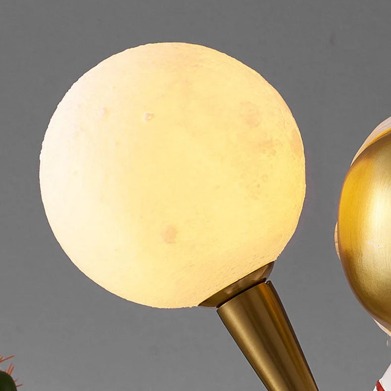 Kids Wall Light Astronaut Moon Glare-Free LED