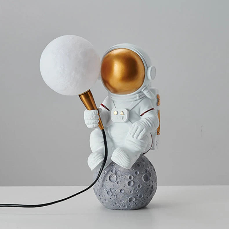 Kids Wall Light Astronaut Moon Glare-Free LED