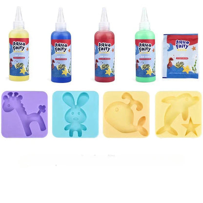 Kids Water Gel Craft Kit Floating Sea Shapes Non-Toxic
