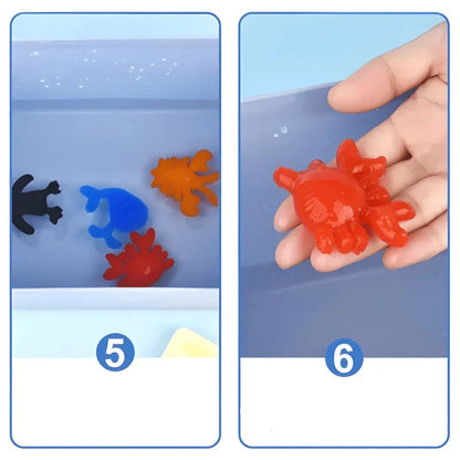 Kids Water Gel Craft Kit Floating Sea Shapes Non-Toxic