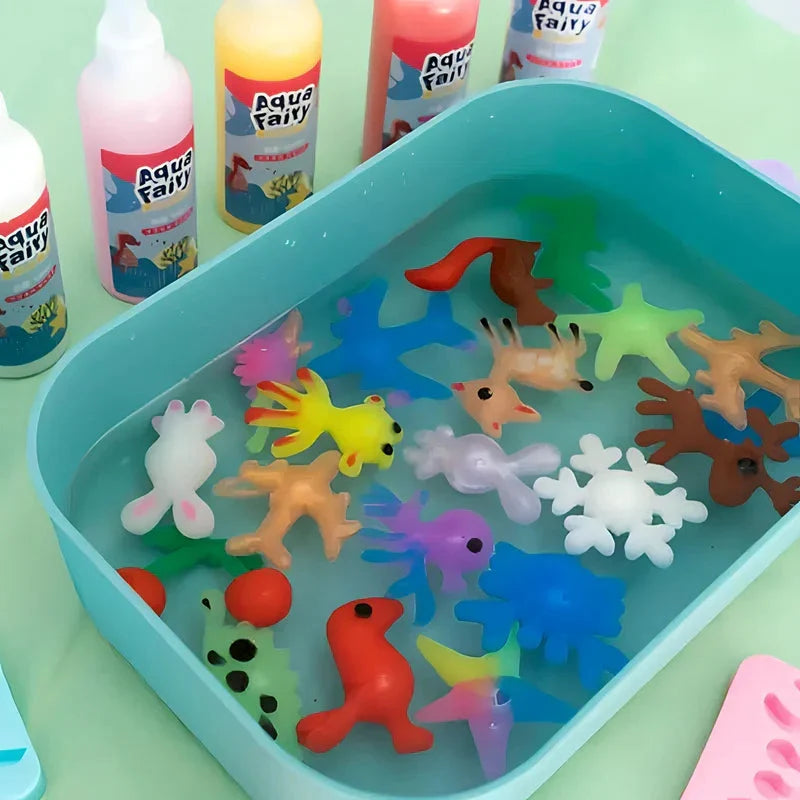 Kids Water Gel Craft Kit Floating Sea Shapes Non-Toxic