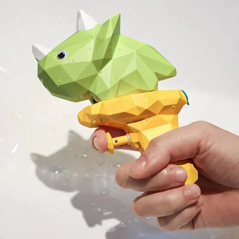 Kids Water Gun Dinosaur Design Movable Eyes Long-Range Spray