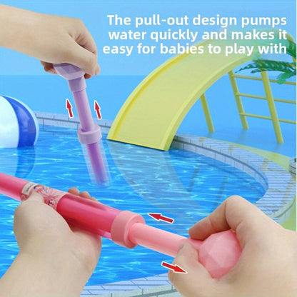 Kids Water Gun Pump-Action Non-Toxic Plastic