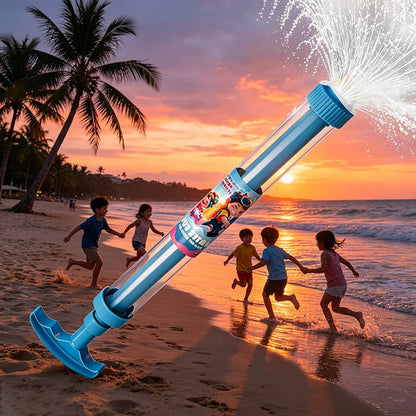 Kids Water Gun Rainbow Beam LED Drip-Proof