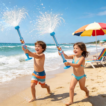 Kids Water Gun Rainbow Beam LED Drip-Proof