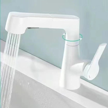 Kitchen Faucet 360° Swivel Pull-Out Spray Stainless Steel