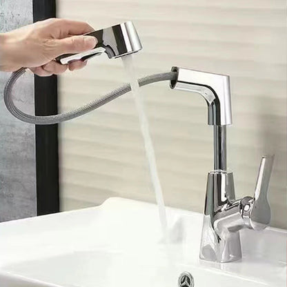 Kitchen Faucet 360° Swivel Pull-Out Spray Stainless Steel
