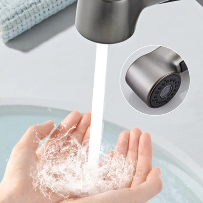 Kitchen Faucet 360° Swivel Pull-Out Spray Stainless Steel