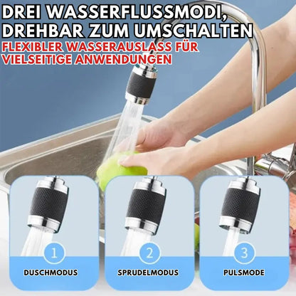 Kitchen Faucet Attachment 360-Degree Rotatable Anti-Splash Universal Fit