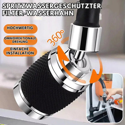 Kitchen Faucet Attachment 360-Degree Rotatable Anti-Splash Universal Fit