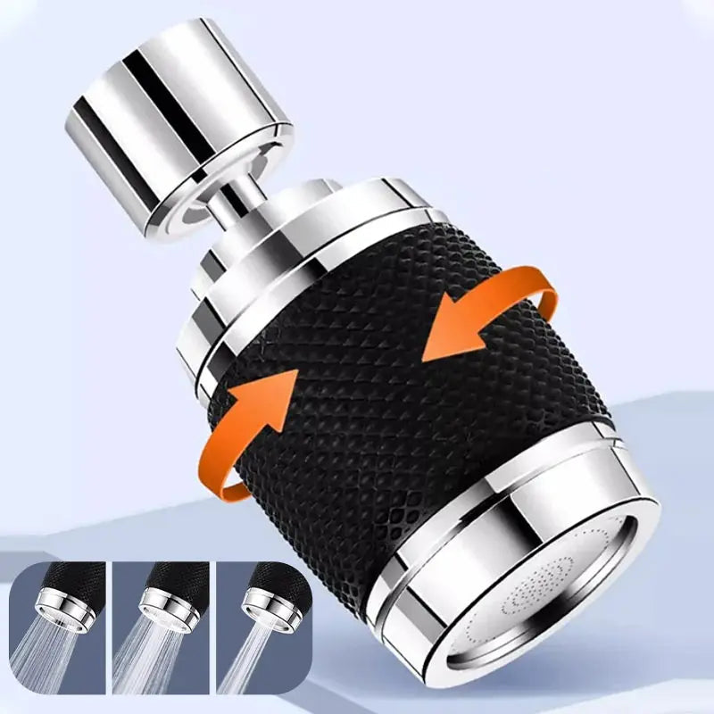 Kitchen Faucet Attachment 360-Degree Rotatable Anti-Splash Universal Fit