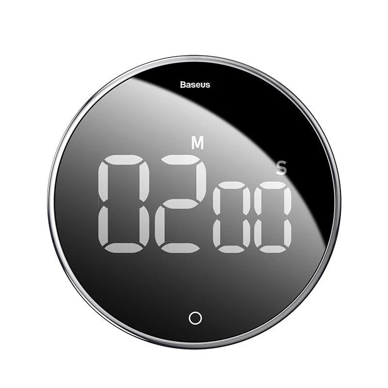 Kitchen Timer Large LCD Countdown & Stopwatch Magnetic Back