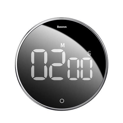 Kitchen Timer Large LCD Countdown & Stopwatch Magnetic Back