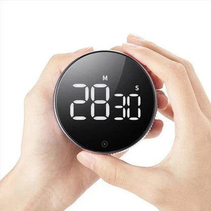 Kitchen Timer Large LCD Countdown & Stopwatch Magnetic Back
