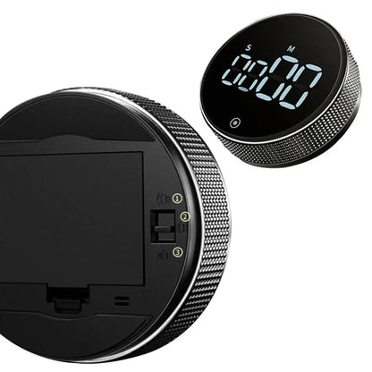 Kitchen Timer Large LCD Countdown & Stopwatch Magnetic Back