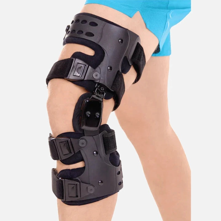 Knee Brace Adjustable Hinge Quick-Release Fits Left & Right