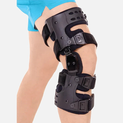 Knee Brace Adjustable Hinge Quick-Release Fits Left & Right