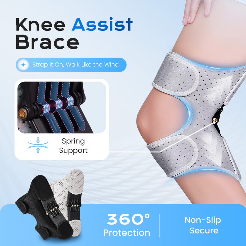 Knee Brace Adjustable Straps & Breathable Compression