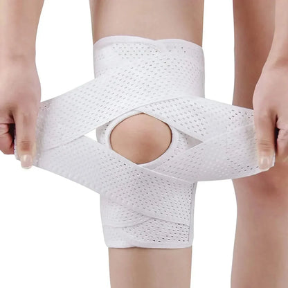 Knee Brace Open Patella Adjustable V-Straps Breathable
