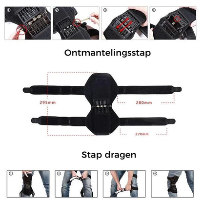 Knee Brace Spring-Loaded Stabilizer Aluminum Frame Breathable Mesh